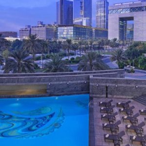 Dubai holiday Packages Jumeirah Emirates Towers Pool 4