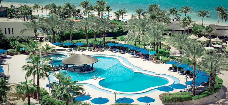 JA Palm Tree Court Dubai Honeymoon Packages Palmito Pool Bar