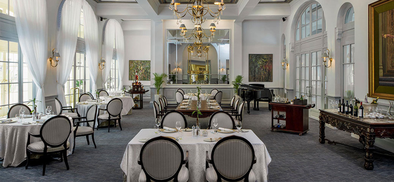 Luxury Cambodia Holiday Packages Raffles Hotel Le Royal Restaurant Le Royal