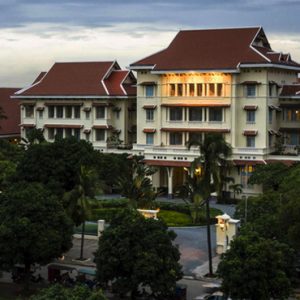 Luxury Cambodia Holiday Packages Raffles Hotel Le Royal Exterior 3