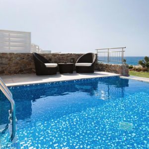 Luxury Greece Holiday Packages Royal Blue Resort Crete Luxury Suite Sea Front With Private Pool 7