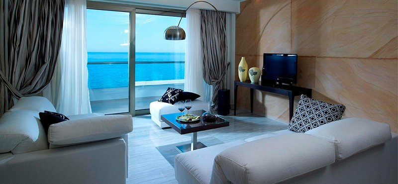 Luxury Greece Holiday Packages Royal Blue Resort Crete Royal Superior Suite Sea Front With Jacuzzi Suite 2