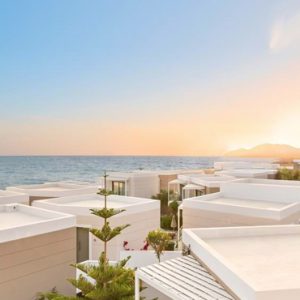 Luxury Greece Holiday Packages Royal Blue Resort Crete Symposium Sunset