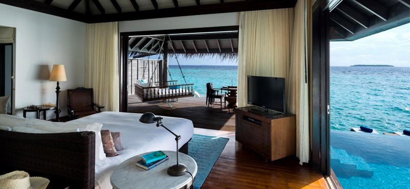 Luxury Maldives Holiday Packages Anantara Kihavah Maldives Over Water Pool Villa