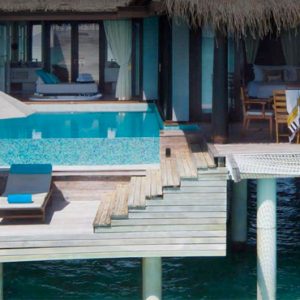 Luxury Maldives Holiday Packages Anantara Kihavah Maldives Sunset Overwater Pool Villa 2