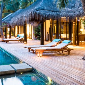 Luxury Maldives Holiday Packages Anantara Kihavah Maldives Three Bedroom Beach Pool Residence