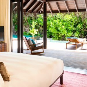 Luxury Maldives Holiday Packages Anantara Kihavah Maldives Three Bedroom Beach Pool Residence 3