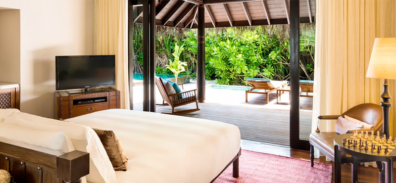 Luxury Maldives Holiday Packages Anantara Kihavah Maldives Three Bedroom Beach Pool Residence 3