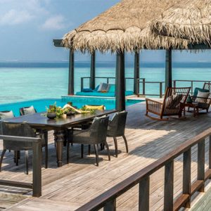 Luxury Maldives Holiday Packages Anantara Kihavah Maldives Two Bedroom Over Water Pool Residence