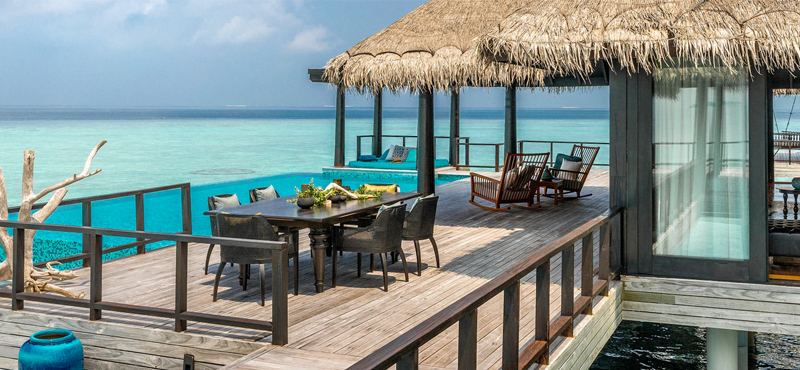 Luxury Maldives Holiday Packages Anantara Kihavah Maldives Two Bedroom Over Water Pool Residence