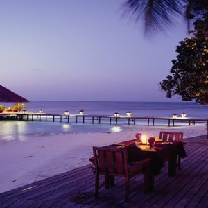 Luxury Maldives Holiday Packages Angsana Ihuru Island Resort Jetty 2