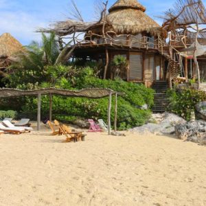 Luxury Mexico Holiday Packages Azulik Resort Mexico Beach