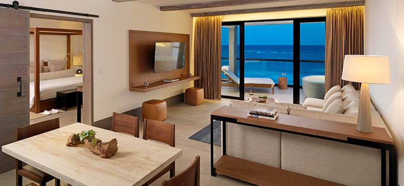 Luxury Mexico Holiday Packages UNICO 2080 Riviera Maya Hotel Estancia Suite Two Bedroom 3