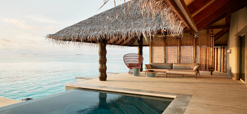 luxury Maldives holiday Package Joali Maldives Sunset Luxury Water Villa