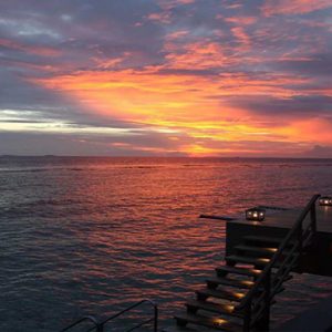 luxury Maldives holiday Package Joali Maldives Sunset View