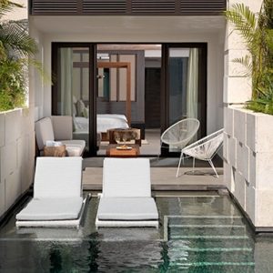 Luxury Mexico holiday Packages UNICO 2080 Riviera Maya Hotel Alcoba Swim Up Pool