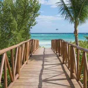 Luxury Mexico holiday Packages UNICO 2080 Riviera Maya Hotel Beach 4