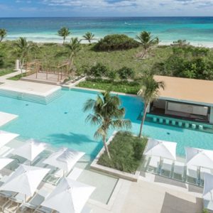 Luxury Mexico holiday Packages UNICO 2080 Riviera Maya Hotel Pool 2