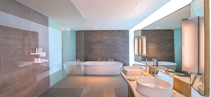 Nikki Beach Resort And Spa Luxury Dubai holiday Packages Ultimate Beach Villa Bathroom