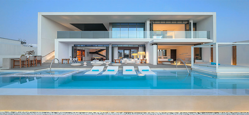 Nikki Beach Resort And Spa Luxury Dubai holiday Packages Ultimate Beach Villa Exterior