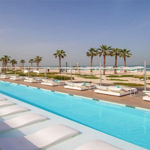 Nikki Beach Resort And Spa Luxury Dubai Honeymoon Packages Pool
