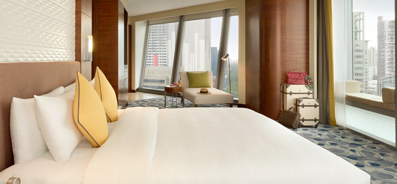 Luxury Singapore holiday Packages Hotel Jen Orchardgateway Singapore By Shangri La Panorama Club Room 3