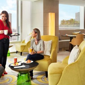 Luxury Singapore holiday Packages Hotel Jen Orchardgateway Singapore By Shangri La Lounge 2