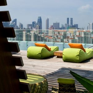 Luxury Singapore holiday Packages Hotel Jen Orchardgateway Singapore By Shangri La Pool 4