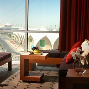 Luxury Abu Dhabi Holiday Packages Yas Island Rotana Abu Dhabi Club Rotana Premium Suite