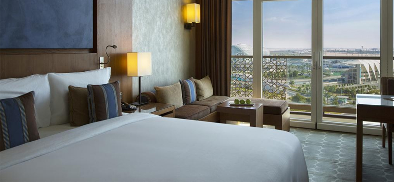 Luxury Abu Dhabi Holiday Packages Yas Island Rotana Abu Dhabi Premium Room 2