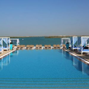 Luxury Abu Dhabi Holiday Packages Yas Island Rotana Abu Dhabi Pool 3