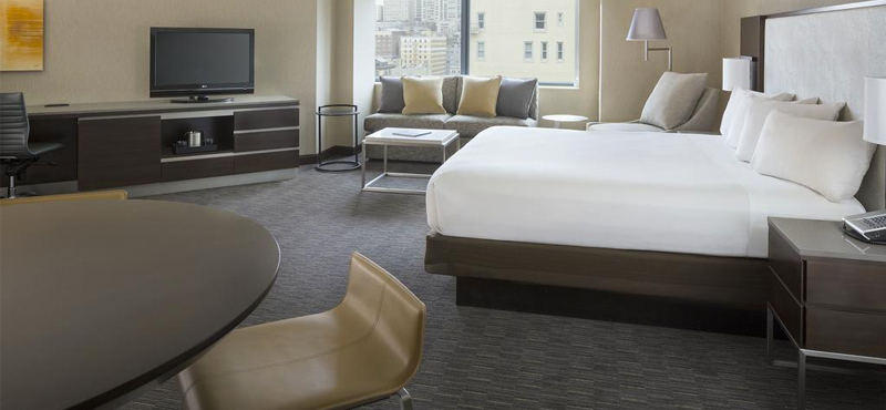 Luxury San Francisco Holiday Packages Hilton San Francisco Union Square 1 King Bed Junior Suite 1