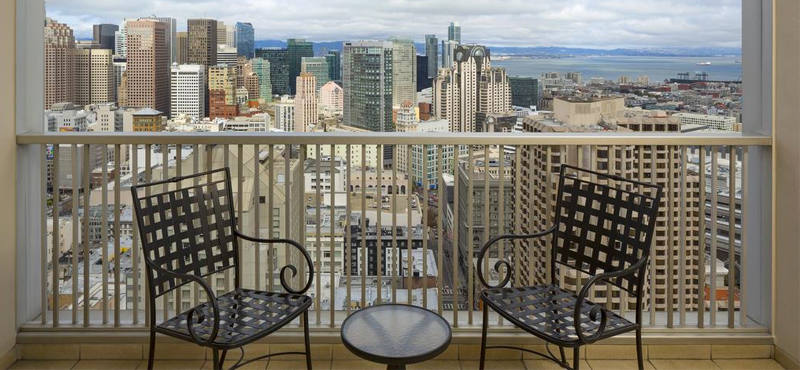 Luxury San Francisco Holiday Packages Hilton San Francisco Union Square Balcony Skyline 2 Double Beds 2