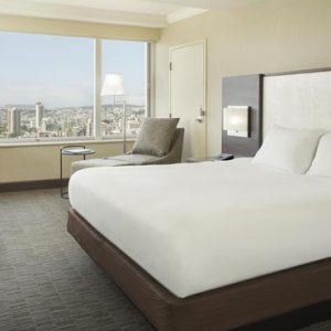 Luxury San Francisco Holiday Packages Hilton San Francisco Union Square Skyline View 1 King Bed Floors 20 44