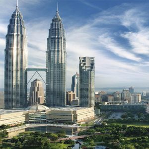 luxury Malaysia holiday Packages Mandarin Oriental Kuala Lumpur Exterior At Night