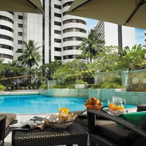 luxury Malaysia holiday Packages Shangri La Kuala Lumpur Pool