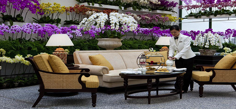 luxury Malaysia holiday Packages The Majestic Hotel Kuala Lumpur The Orchid Conservatory