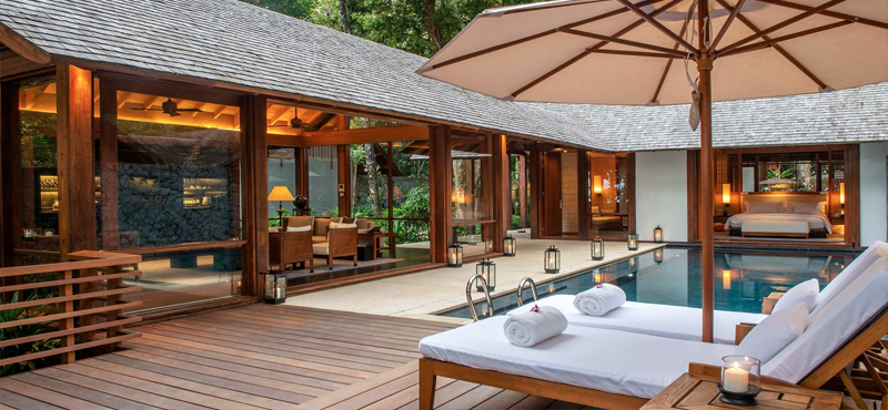 Luxury Malaysia Holiday Packages The Datai Langkawi One Bedroom Beach Villa Swimming Pool