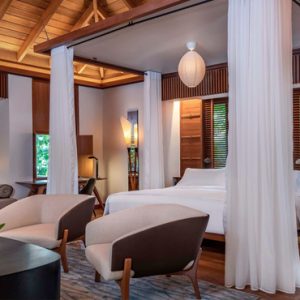 Luxury Malaysia Holiday Packages The Datai Langkawi Rainforest Pool Villa Bedroom