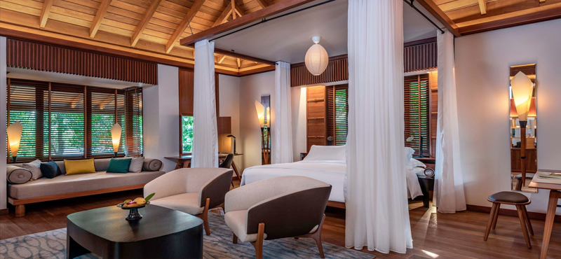 Luxury Malaysia Holiday Packages The Datai Langkawi Rainforest Pool Villa Bedroom