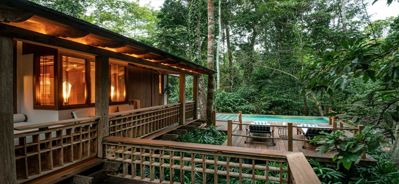 Luxury Malaysia Holiday Packages The Datai Langkawi Rainforest Pool Villa Exterior