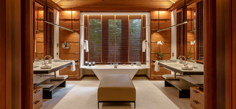 Luxury Malaysia Holiday Packages The Datai Langkawi Rainforest Villas Bathroom