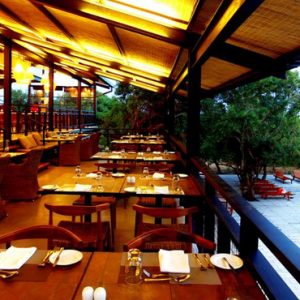 luxury Sri Lanka holiday Packages Cinnamon Wild Yala Dining 3