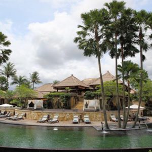 The Ubud Village Resort & Spa Bali luxury holiday Packages Hotel Pool Exterior