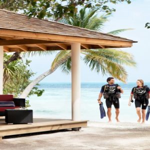 Vilamendhoo Island Resort And Spa Luxury Maldives holiday Packages Jacuzzi Beach Villas
