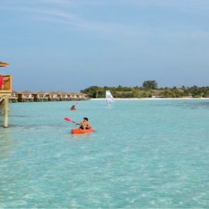 Vilamendhoo Island Resort And Spa Luxury Maldives holiday Packages Jacuzzi Water Villa Exterior