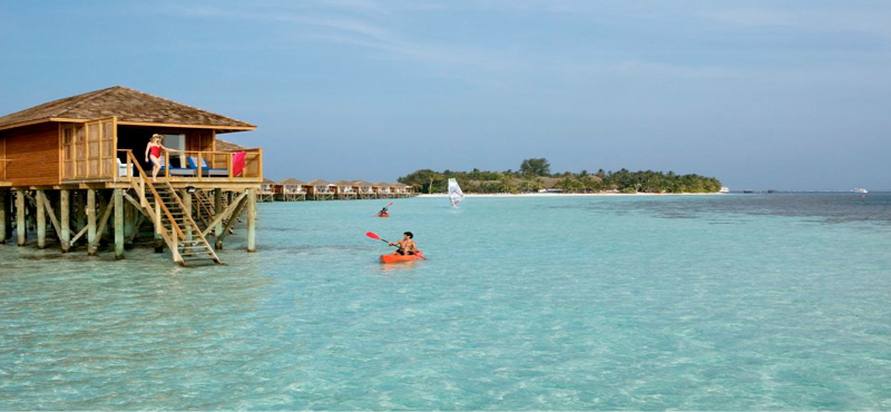 Vilamendhoo Island Resort And Spa Luxury Maldives holiday Packages Jacuzzi Water Villa Exterior