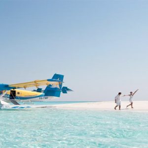 Vilamendhoo Island Resort And Spa Luxury Maldives holiday Packages Seaplane1