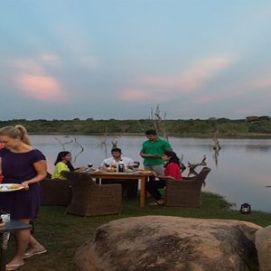 Cinnamon Wild Yala luxury Sri Lanka holiday Packages Destination Dining Dining Outdoor 1