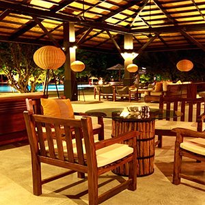 Cinnamon Wild Yala luxury Sri Lanka holiday Packages Night Dinner Tables